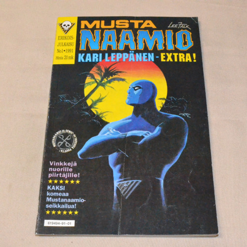 Mustanaamio Erikoisjulkaisu 1 - 1991 Kari Leppänen-extra